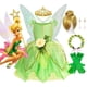 thumbnail image 2 of Disfraz de Disney Tinker Bell para niños, disfraz de Halloween, carnaval, Hada de elfo, fiesta de cumpleaños, Verano, 2 of 5