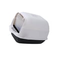 thumbnail image 1 of serony Fully Enclosed Cat Litter Box Easy Tidy Large Semiclosed for Kitten Kitty, 1 of 9