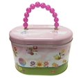 thumbnail image 4 of Bolso Ovalado The Tin Box Company Gabbys Dollhouse con Asa de Cuentas y Cierre de Metal, 4 of 5