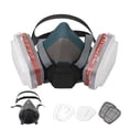 thumbnail image 1 of Respirador reutilizable Máscara de gas de media cara Protección respiratoria Respiradores p Abanopi Respirator, 1 of 7