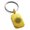 Gold, variant on Stainless Steel Nautical Vintage Compass Engraved Small Rectangle Dog Tag Charm Keychain Keyring