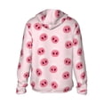 thumbnail image 3 of Balery Cute Pig Nose Men's Women's UPF 50+ Sun Protection Lightweight Hoodie Performance Long Sleeve Shirt for Fishing Running-, 3 of 9