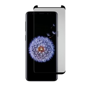 KeeGuard Protecteur d'écran en verre trempé pour Samsung Galaxy S9 Courbe