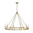 thumbnail image 1 of Z Lite 482R-12OBR 48 in. Barclay 12 Light Olde Brass Chandelier Ceiling Light, 1 of 1