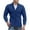 Blue, variant on TOWED22 Sweaters For Men,Men's Shawl Collar Cardigan Sweater Button up Merino Wool Sweater Brown,S