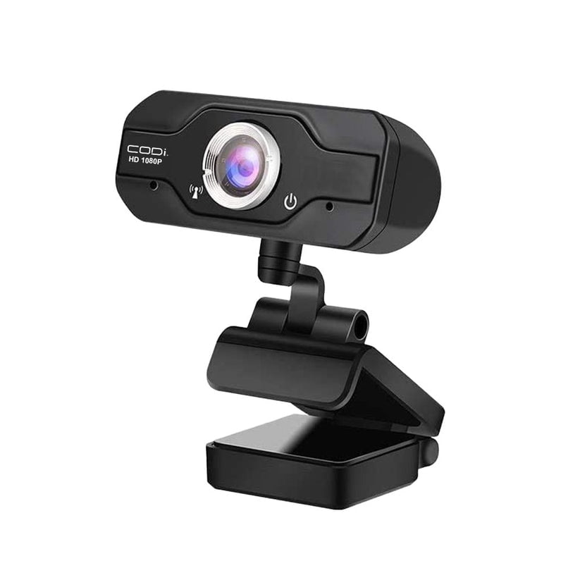 CODi Aquila HD 1080p Fixed Focus Webcam | Full HD Video, Built-in Mic, Plug & Play for Zoom, Teams & Skype