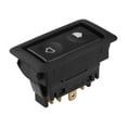 HMOONORY Universal Auto Car Power Window Glass Switch 6Pin 12V 24V On
