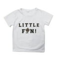 thumbnail image 1 of WEAIXIMIUNG Chemises pour Adolescents Chemises pour Enfants Adolescents Manches Courtes Rugby Football Imprimés Lettres T-Shirt Garçons Filles Fans Hauts, 1 of 4