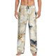 thumbnail image 1 of Fotbe Elegant Butterflies And Pearls Pantalones de Pijama para Hombre, Pantalones de Dormir, Pantalones de Casa con Cintura Ajustable y Bolsillos-3X-Large, 1 of 6