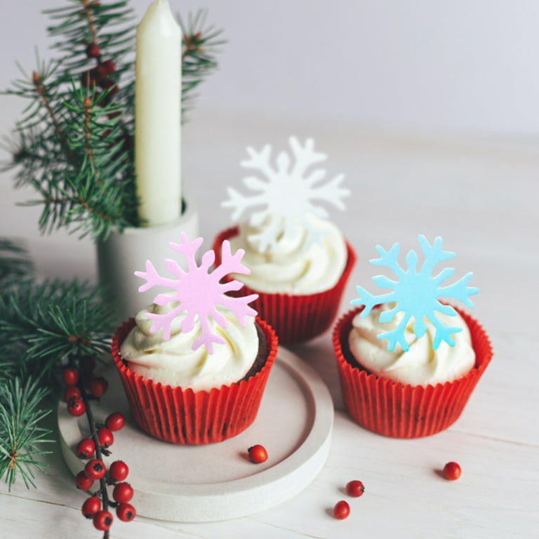 Shop Snowflake Edible Icing Decorations 36 Ct. Cake & Cupcake
