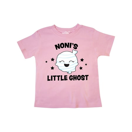 

Inktastic Cute Noni s Little Ghost with Stars Gift Toddler Toddler Girl T-Shirt