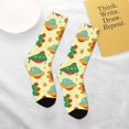 thumbnail image 4 of Uemuo Colorful Outer Space Printed Kids Boys Socks Seamless Crew Socks Crazy Funny Athletic Sport Socks for Children, 4 of 6
