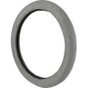 Auto Drive Suede Easy Install Automotive Steering Wheel Cover, Gray Universal Fit for Car