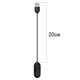 thumbnail image 2 of Methold Reemplazo para 4 Cable de carga USB inteligente deportiva Cable de datos 20cm Relojes inteligentes, 2 of 6