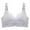 Blue, variant on AJGRHE Women Medium Support Solid Bra Maternity Nursing Bra Comfortable Supportive Breathable Sleepwear Lace Push Up Design for Breastfeeding 38 Green