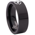 thumbnail image 6 of Army Star Skull Tungsten Carbide Ring, 6 of 9