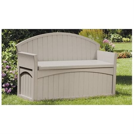 Resin Patio Storage Bench