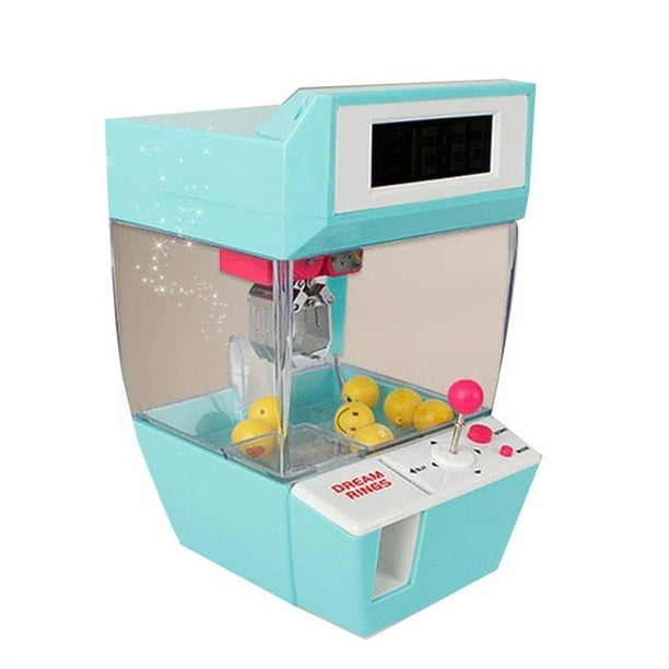 Kids Claw Machine Mini Doll Machine Catcher'S Alarm Clock Slot Machine