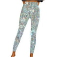 thumbnail image 2 of Haivin Yoga Pants for Woman, All-Over Print and Fitted, for Yoga, Exercise and Daily Wear, 2 of 4