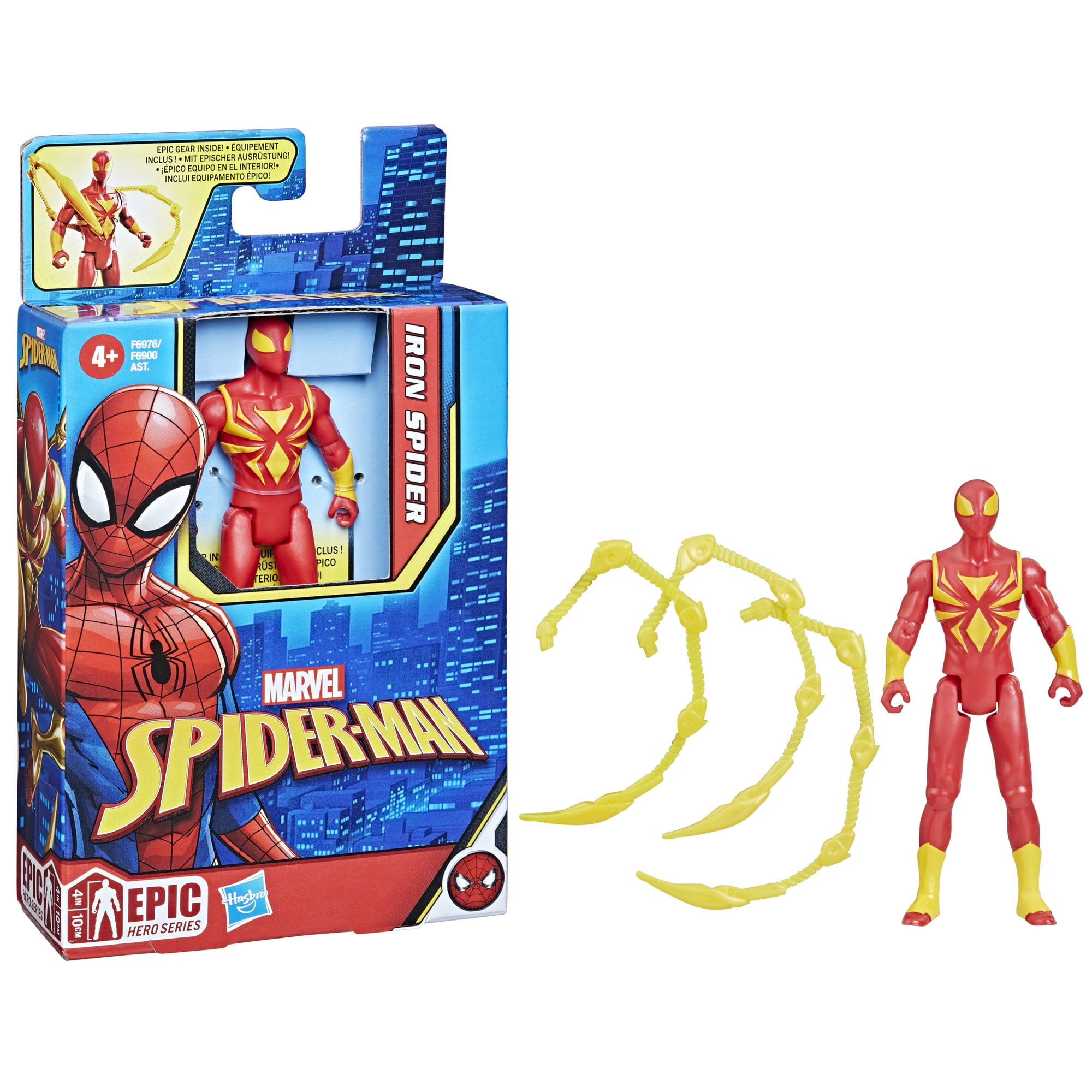 Marvel Spider-Man Epic Hero Series 4-Inch-Scale Action Figures