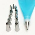 thumbnail image 2 of pitrice Cake Decorating Tips Cream Nozzles Kit Cupcake Confectionery Equipment Pastry Making Props Restaurant Accessory Blue 1Set, 2 of 6
