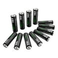 EBL Rechargeable AA Batteries (12 Pack), 1100mAh Double A Batteries for