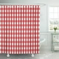 thumbnail image 1 of ABPHQTO Vichy rojo de Rhombus Squares para manteles a cuadros Vestidos Ropa de cama Mantas Cortinas de ducha de baño 152x180 cm ABPHQTO PKNMT60x72Shower-5056, 1 of 2