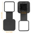 thumbnail image 3 of 2Pcs Trailer Hitch Cover Towing Hitch Plugs Fits 2 Inch Receivers Tow Plug Cover Auto Trailer Hitch Receiver Cover Plug Caps Nitrile Rubber Cover Accessories (Black), 3 of 8