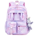 thumbnail image 1 of Mochila Escolar para Con Colgantes Felpa Gran Capacidad La Escuela Primaria, 1 of 8