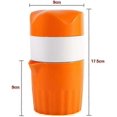 thumbnail image 5 of Citrus Juicer, Hand Juicer, Portable (color: Orange And White), 5 of 5