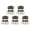 H4 tooth green ancie, variant on 5 Pieces Key Rings Holders Keychain Organisers Key Row Keyring Organizers Multifunctional Key Holders with 4/6 Hook