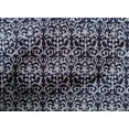 thumbnail image 4 of oneOone Cotton Poplin Fabric Leaves|Swirl & Floral Block Printed Fabric 1 Yard 56 Inch Wide, 4 of 4