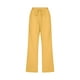 thumbnail image 4 of Pantalones de cintura alta y pierna ancha con cordón para mujer - Pantalones rectos elásticos de poliéster con bolsillos, 4 of 5