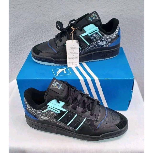 New RARE Adi - das Forum Exhibit Low Shoes "Tropical Beach" (GY4669) Men’s 11.5