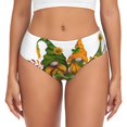 thumbnail image 1 of Balery Thanksgiving Truck Ropa Interior de Algodón para Mujer con Dibujo – Braguitas Cómodas y Elásticas, Estilo Clásico-3X-Large, 1 of 6