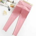 thumbnail image 3 of 7-13T Girls Footless Leggings Kid Skinny Tights Yoga Trousers Slim Ankle Length Legging Pants, 3 of 4