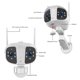 thumbnail image 4 of Cámara de seguridad WiFi Protección de seguridad de doble lente Videovigilancia impermeable al aire libre Hogar inteligente Detección de movimiento de ángulo ultraancho de 180 °, 4 of 8