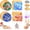 Style B, variant on DIY Glass Mosaic Tiles Kit for Adults with Wooden Coasters, Mixed Color Mosaic Art Craft Kit for Home Decor Gifts, Multiple Options: 2/3/4 Sets & Styles (Colorful, Rabbit, Mixed Color, Style B/C/D)
