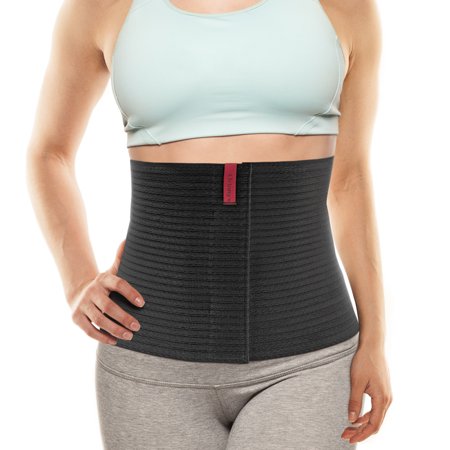 ORTONYX 10.25" Breathable Abdominal Binder / Postpartum Postoperative Wrap / Abdomen Hernia Support