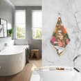 thumbnail image 2 of Yayeee 100% Cotton Hand Towels for Bathroom 16" x 28" Soft Absorbent Kitchen Towel, Vibrant Mushroom, 2 of 7