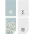thumbnail image 2 of Daisy Bathroom Decor, Daisy Kitchen Towels, Dish Towels Decor Set of 4, This is Us, Enjoy The Little Thing, Absorbent Drying Cloth Hand Towels Tea Towels for Bathroom, 18 x 26 Inch, 2 of 6