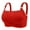 Red, variant on AnuYalue Mastectomy Bra with Pockets for Breast Prosthesis Women Everyday Bra 2025 Plus Size Wireless Bras