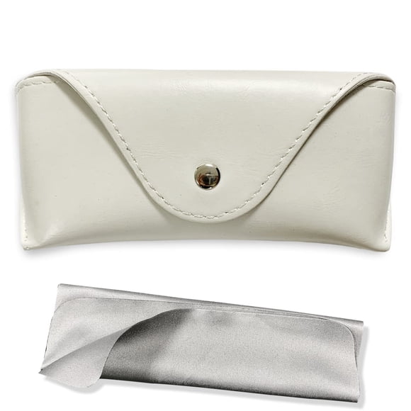 Estuche para anteojos LogHog portátil de cuero para gafas de sol