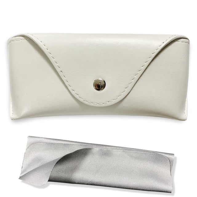 Estuche para anteojos LogHog portátil de cuero para gafas de sol