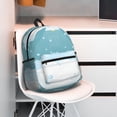 thumbnail image 6 of Goofa Bathtub with Soap Bubbles Print Casual Backpack for Women Men,Waterproof High School Bookbag,Lightweight Travel Daypack,Classic College Backpack,Laptob Backpack, 6 of 6