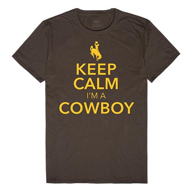 Wyoming Cowboys Traditional Long Sleeve T-Shirt - Gold