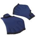 thumbnail image 1 of Guantes Palmeados De Natación ANGGREK Para Hombre / Mujer Natación Principiante Nadador Adultos Negro Azul, 1 of 8