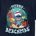 thumbnail image 3 of Lilo & Stitch - Merry Beachmas - Men's Short Sleeve Graphic T-Shirt, 3 of 5