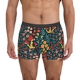 thumbnail image 1 of Fotbe Mushrooms And Flowers Calzoncillos Tipo Boxer con Bolsa de Soporte Total para Hombre, X-Temp Fresco, Transpirable y de Secado Rápido-Medium, 1 of 5