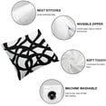 thumbnail image 4 of Nawypu Abstract Graffiti Pillow Covers,Modern Art Line Throw Pillow Cases Double-Sided Square Pillowcases Set of 2 for Home Decorative Living Room Sofa Bedroom Outdoor, 4 of 6